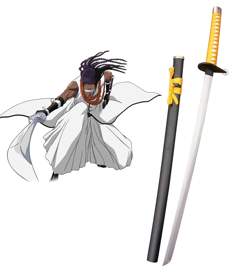 Bleach Tousen Kaname Zanpakutou Suzumushi Cosplay Wooden Weapons